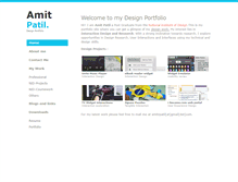 Tablet Screenshot of amitpatil.in